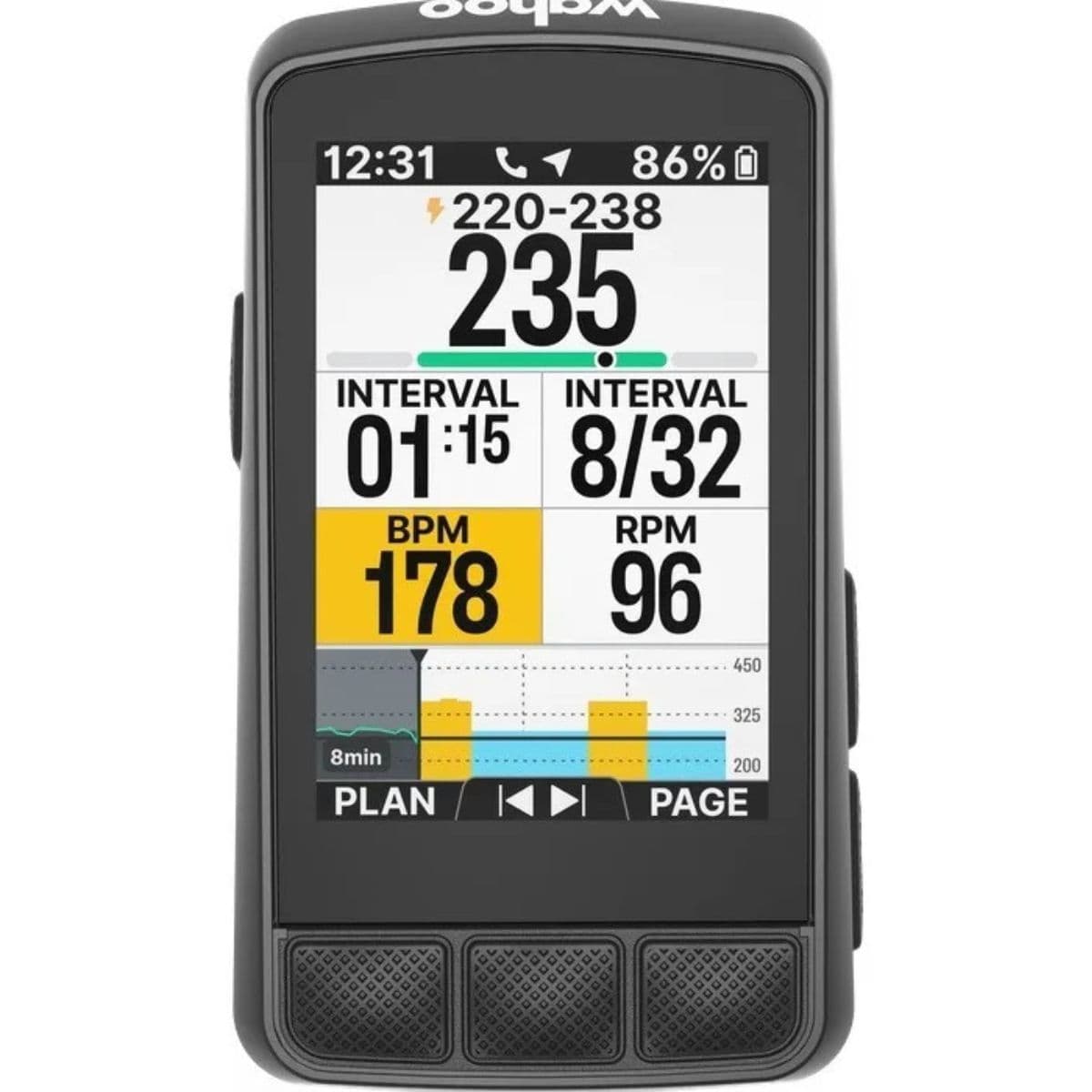 Ciclocomputadora WAHOO ELEMNT BOLT V3 miniatura 3