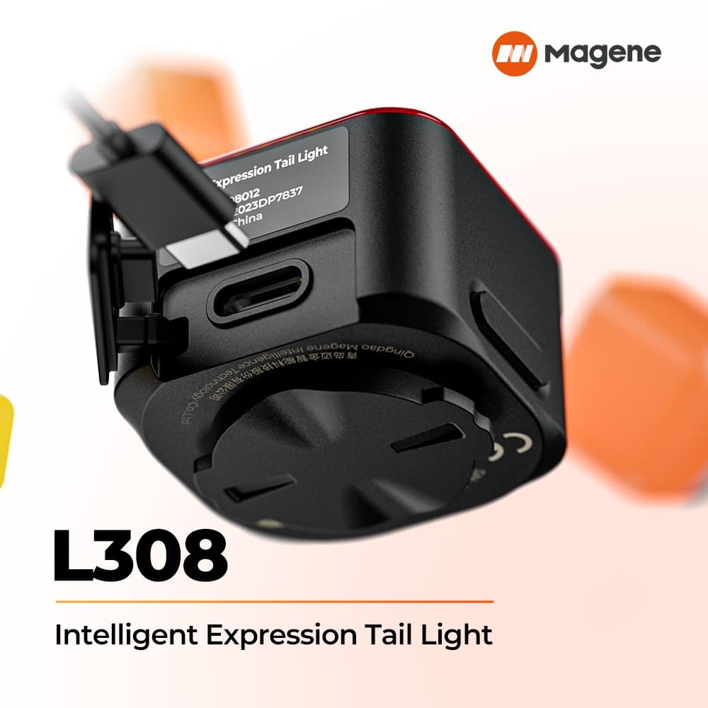 Magene L308 Luz trasera de expresión inteligente miniatura 5
