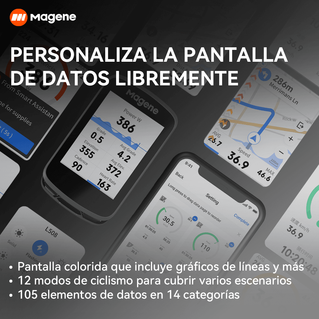 Ciclocomputador Magene C506 miniatura 7