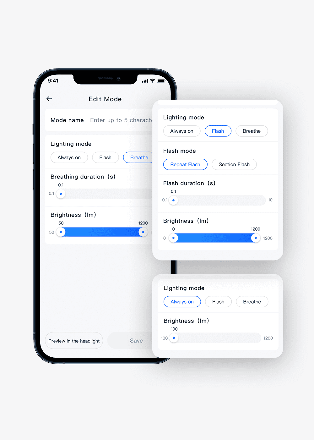 Lámpara Delantera Inteligente Magene AT1600 miniatura 8