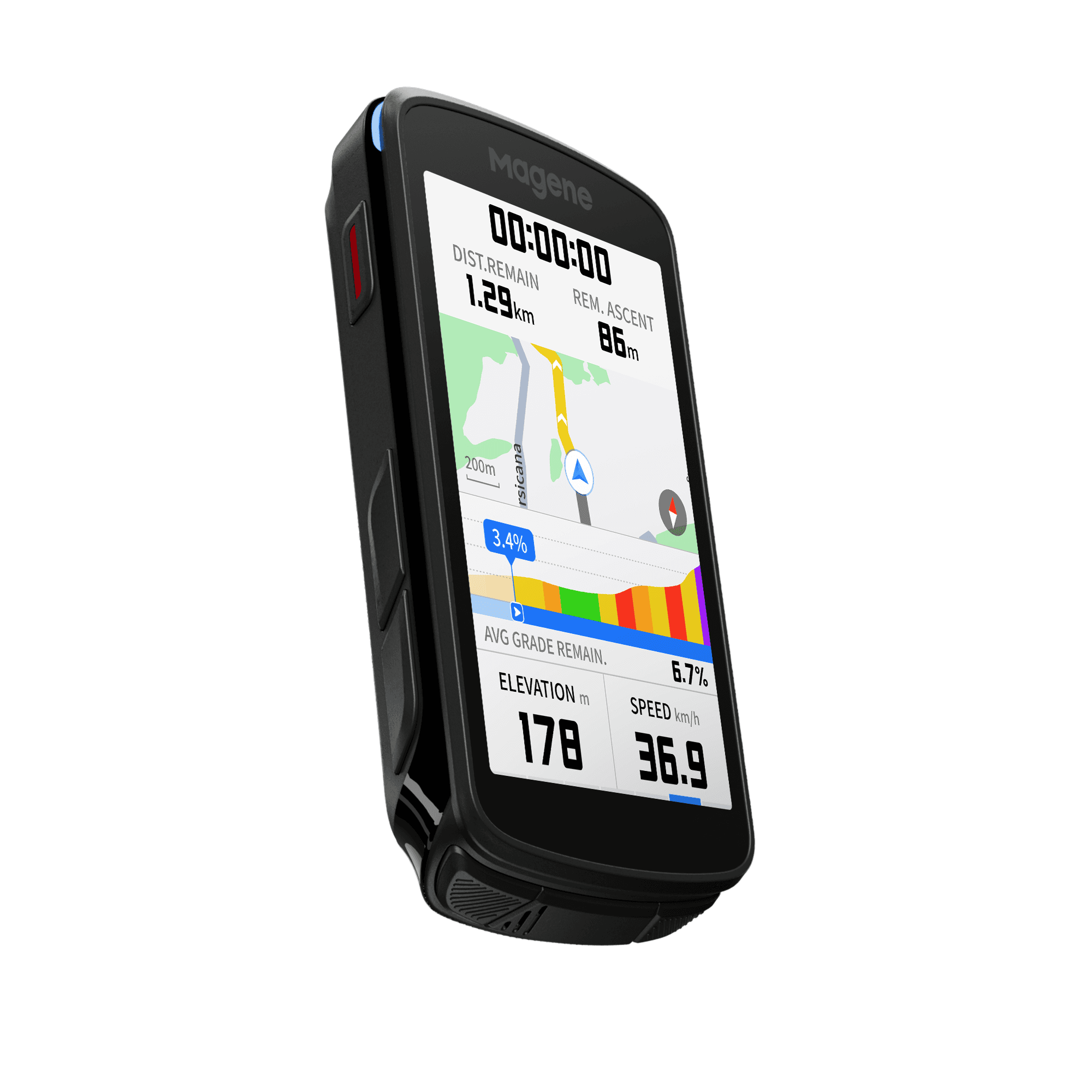 Ciclocomputador GPS Inteligente Magene C706 miniatura 2