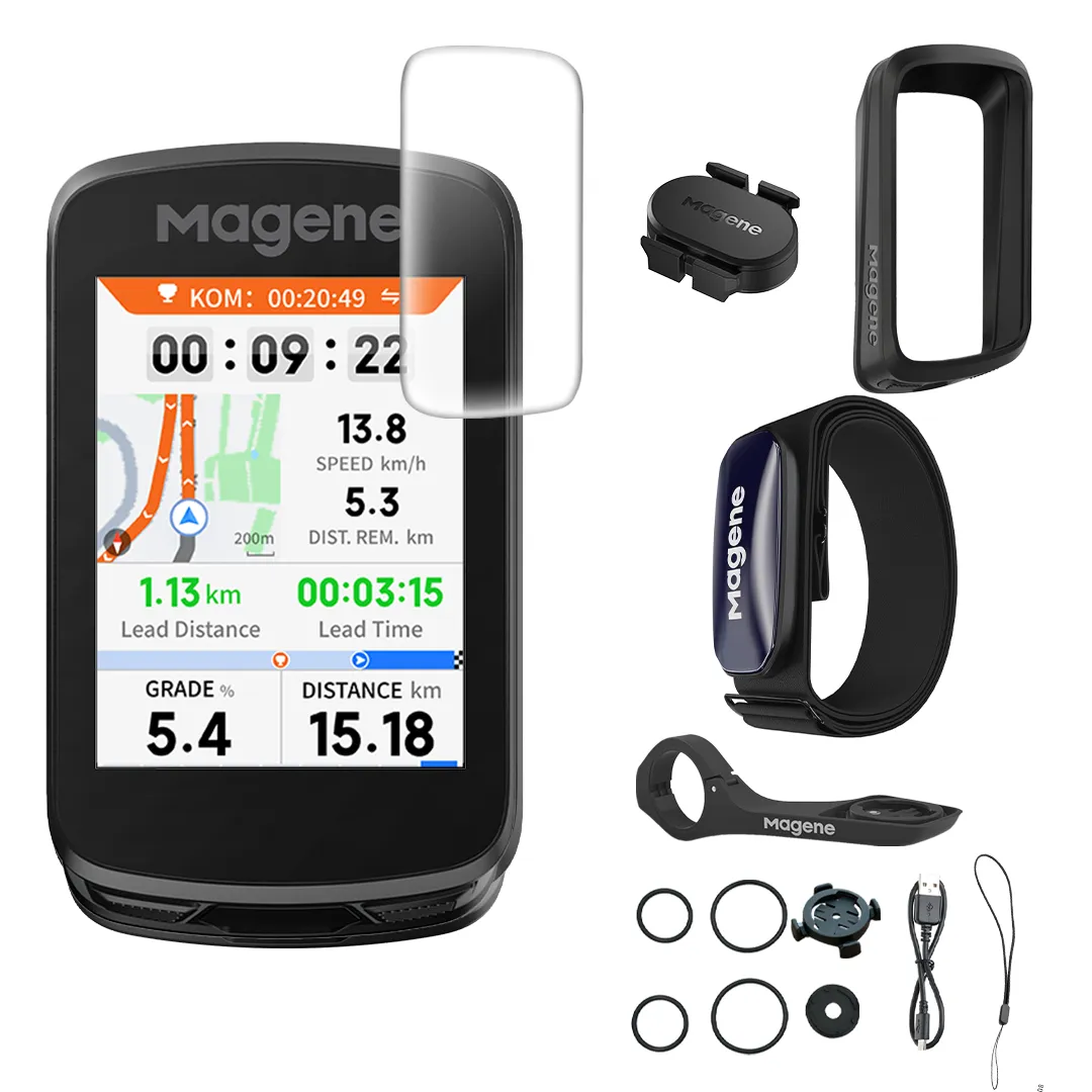 Combo Ciclocomputador Magene C606 PRO Essential